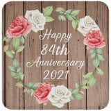 Happy 84th Anniversary 2021 - Drink Coaster B