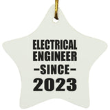 Electrical Engineer Since 2023 - Star Ornament