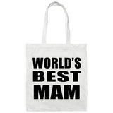 World's Best Mam - Tote Bag White