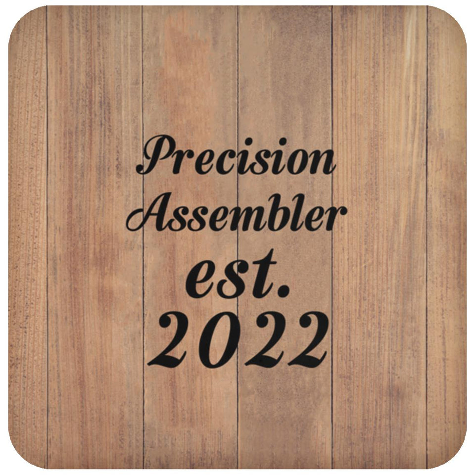 Precision Assembler Established Est. 2022 - Drink Coaster C