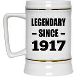 107th Birthday Legendary Since 1917 - Beer Stein
