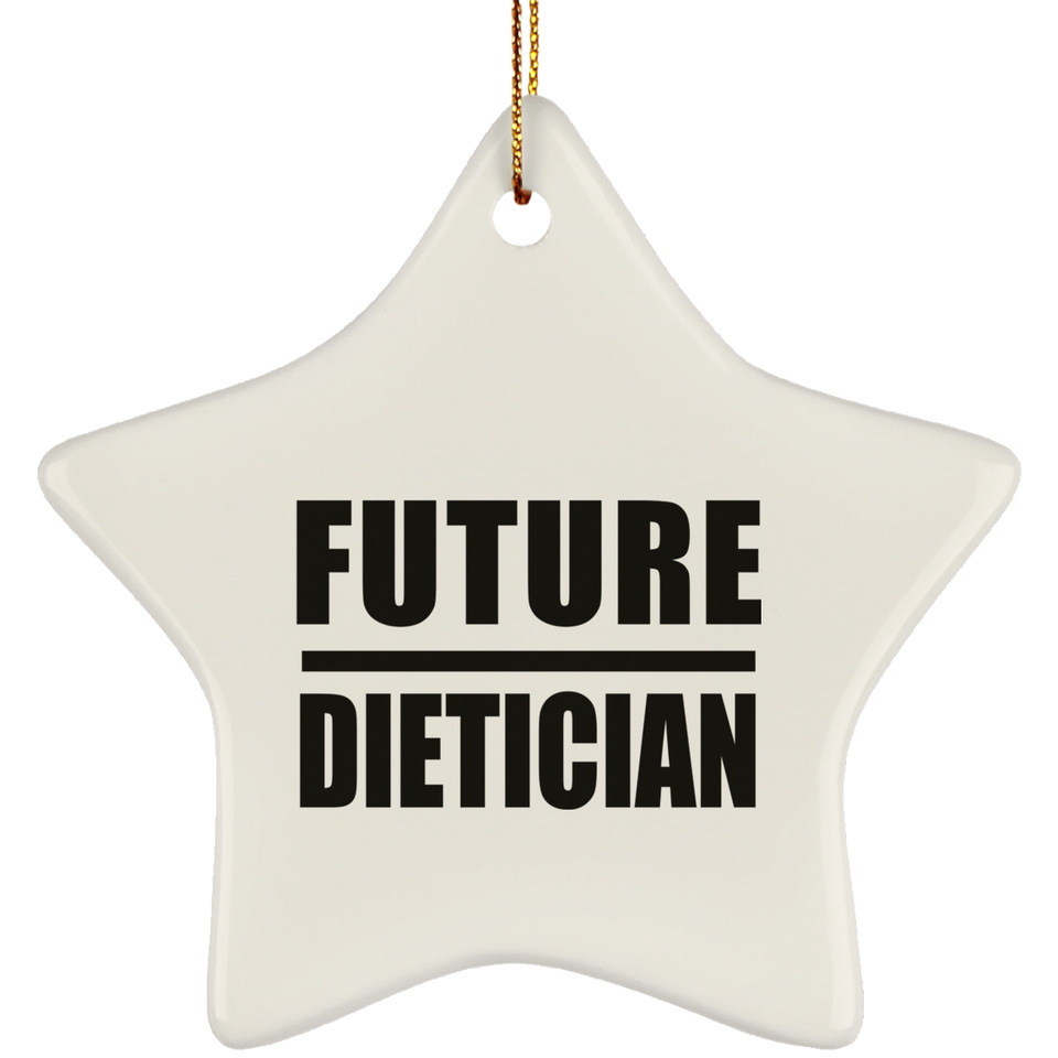 Future Dietician - Star Ornament