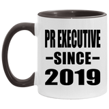 Pr Executive Since 2019 - 11oz Accent Mug Black