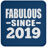 5th Birthday Fabulous Since 2019 - Drink Coaster