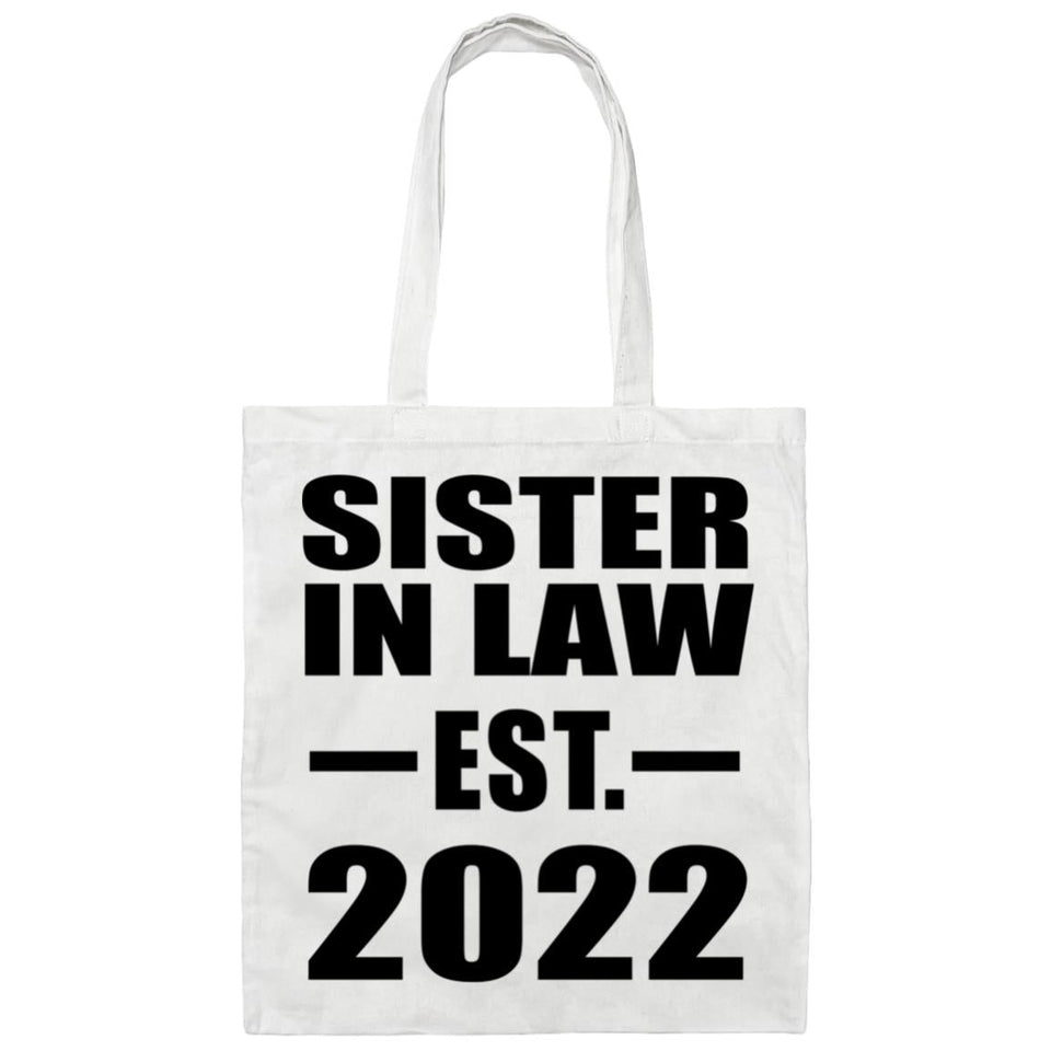 Sister In Law Established EST. 2022 - Tote Bag White