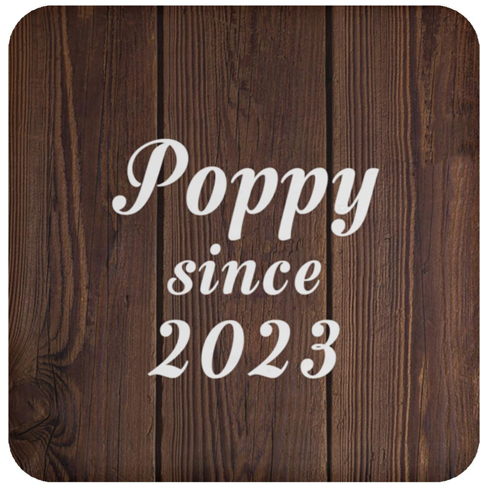 Poppy Since 2023 - Drink Coaster D