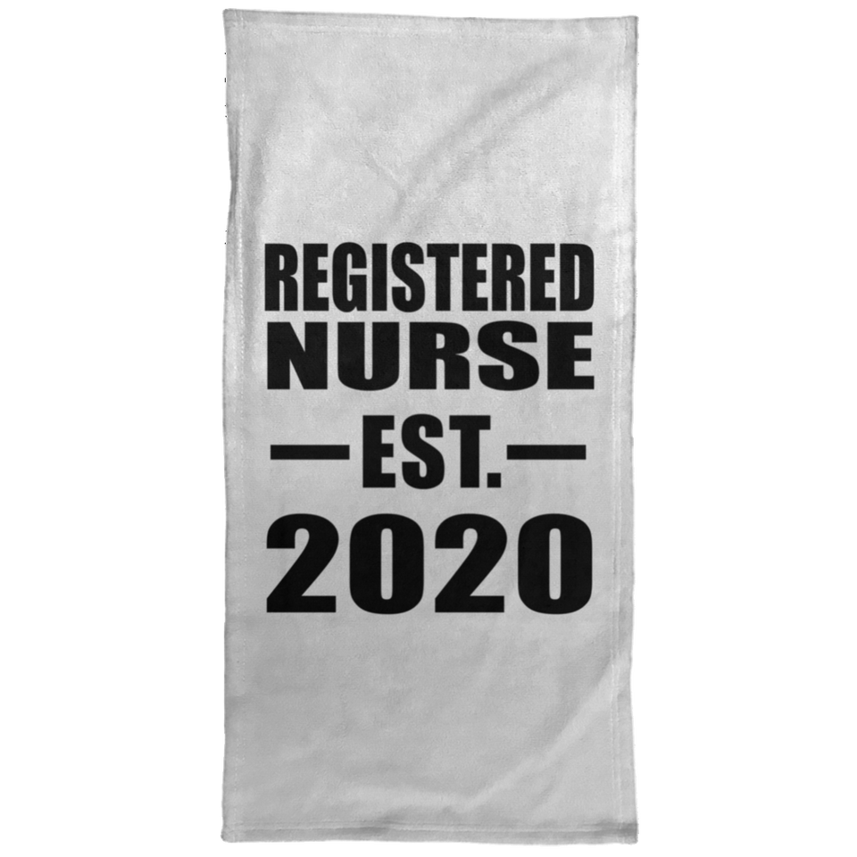 Registered Nurse Established EST. 2020 - Hand Towel