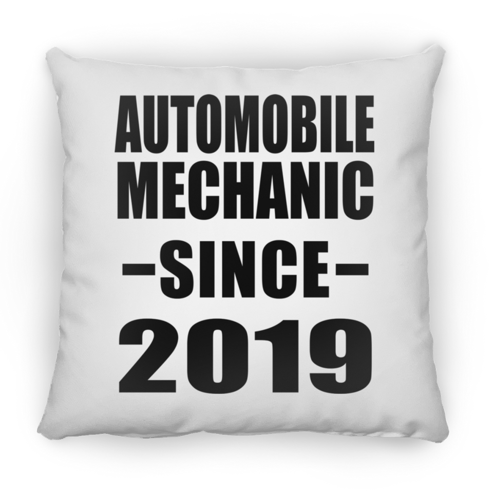 Automobile Mechanic Since 2019 - Throw Pillow