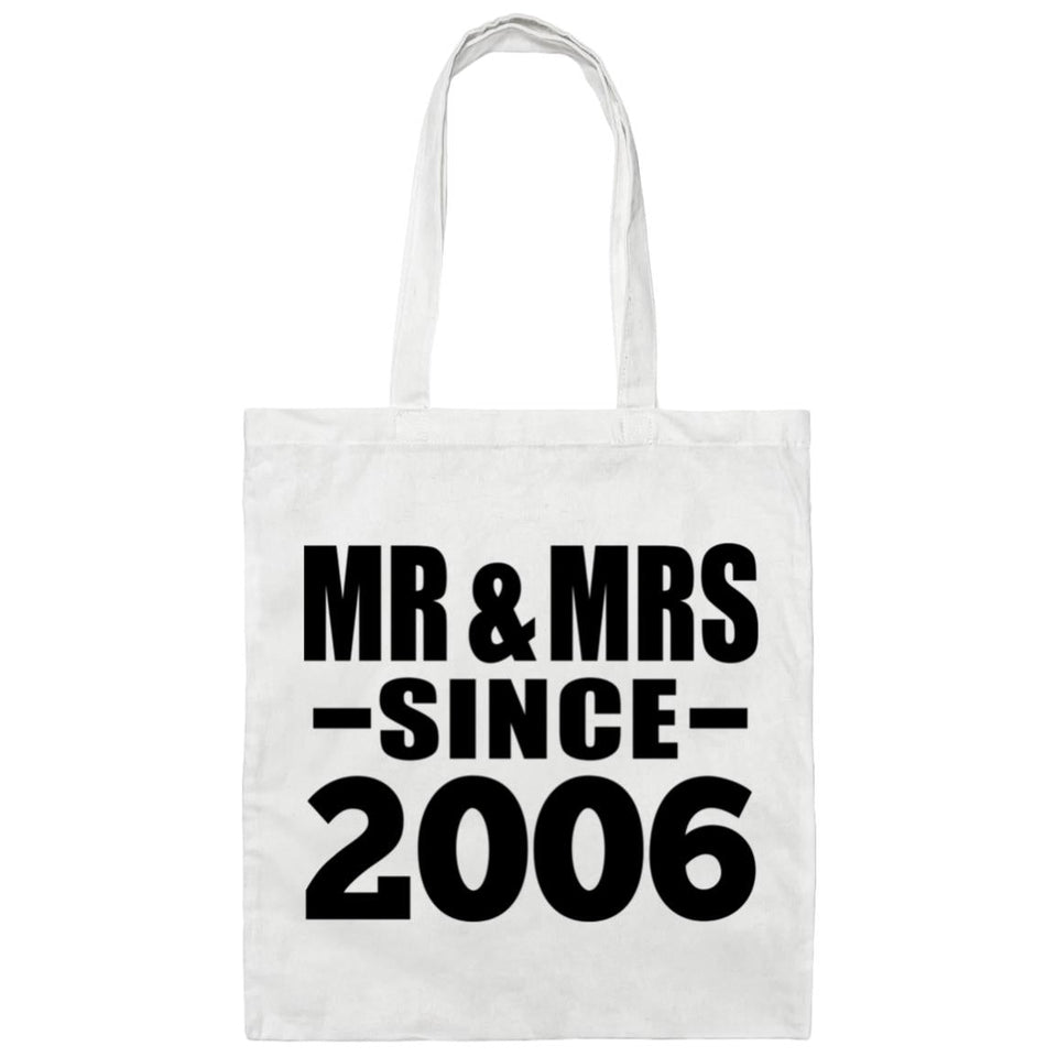 18th Anniversary Mr & Mrs Since 2006 - Tote Bag White
