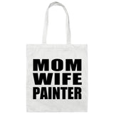 Mom Wife Painter - Tote Bag White