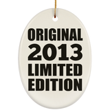 11th Birthday Original 2013 Limited Edition - Oval Ornament