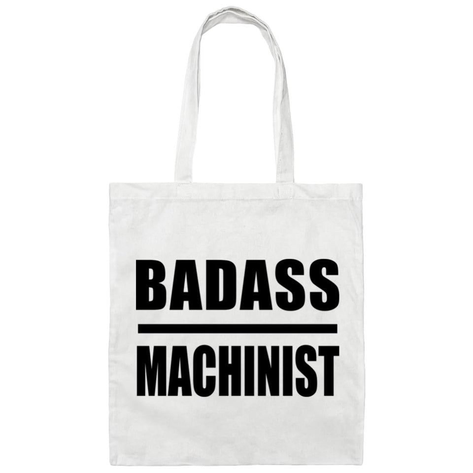 Badass Machinist - Tote Bag White