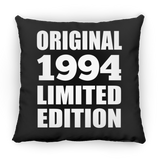 30th Birthday Original 1994 Limited Edition - Throw Pillow Black