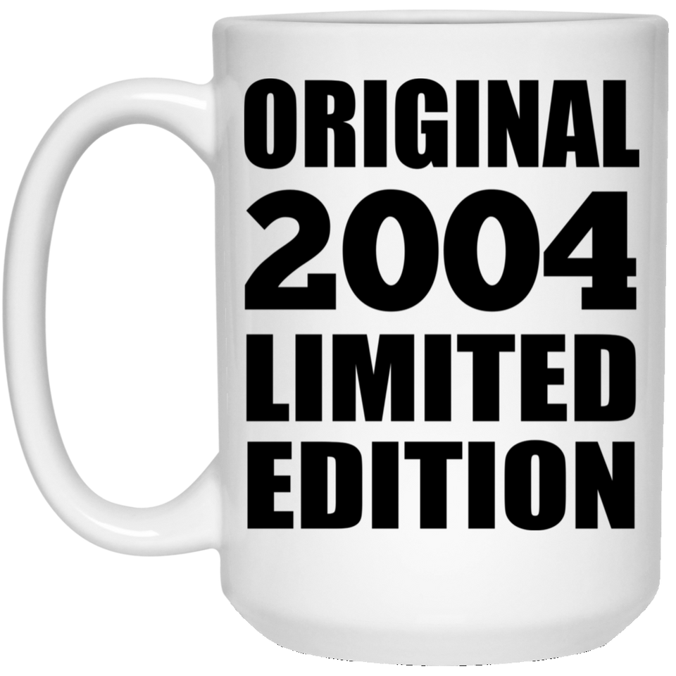 20th Birthday Original 2004 Limited Edition - 15oz Coffee Mug
