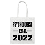 Psychologist Established EST. 2022 - Tote Bag White