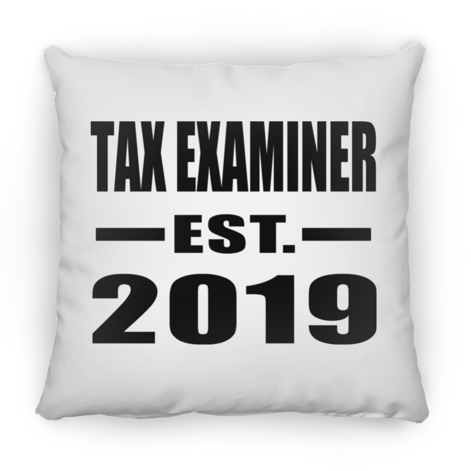 Tax Examiner Established EST. 2019 - Throw Pillow