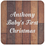 Anthony Baby's First Christmas - Drink Coaster E