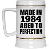 40th Birthday Made In 1984 Aged to Perfection - Beer Stein