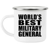 World's Best Military General - 12oz Camping Mug