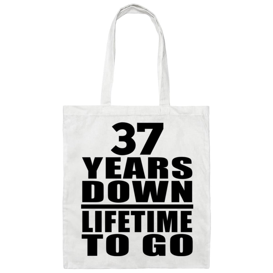 37 Years Down Lifetime To Go - Tote Bag White