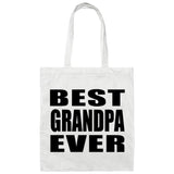 Best Grandpa Ever - Tote Bag White