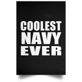 Coolest Navy Ever - Poster Portrait