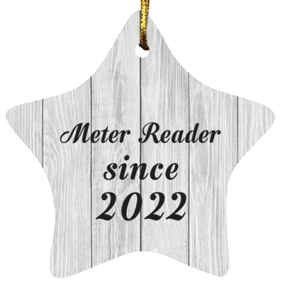 Meter Reader Since 2022 - Star Ornament F