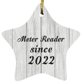 Meter Reader Since 2022 - Star Ornament F