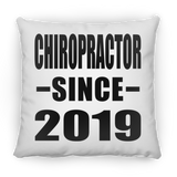 Chiropractor Since 2019 - Throw Pillow