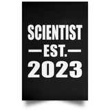 Scientist Established EST. 2023 - Poster Portrait