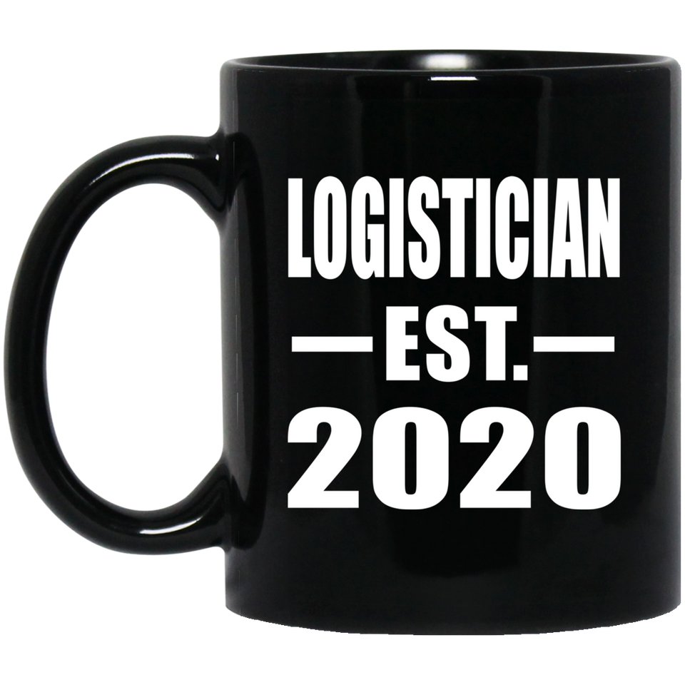 Logistician Established EST. 2020 - 11oz Coffee Mug Black