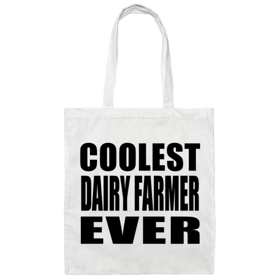 Coolest Dairy Farmer Ever - Tote Bag White