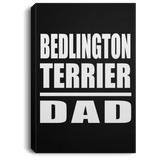 Bedlington Terrier Dad - Canvas Portrait