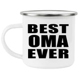 Best Oma Ever - 12oz Camping Mug