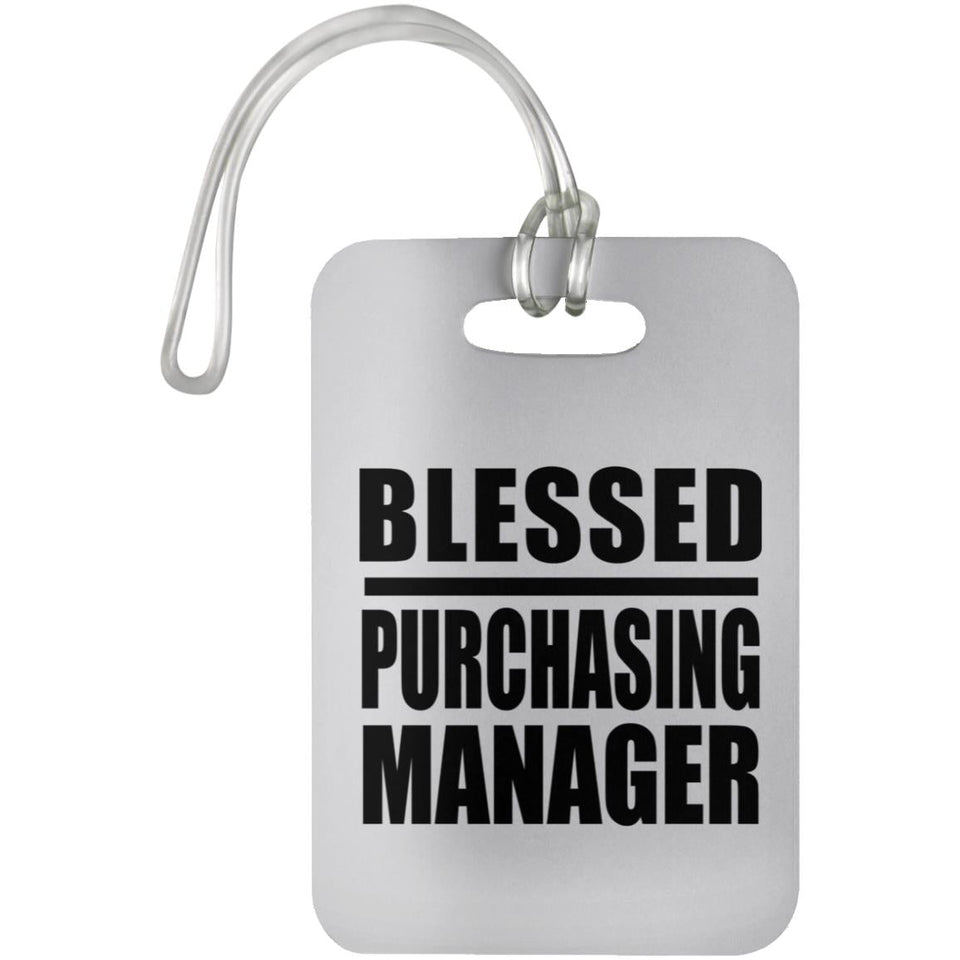 Blessed Purchasing Manager - Luggage Bag Tag