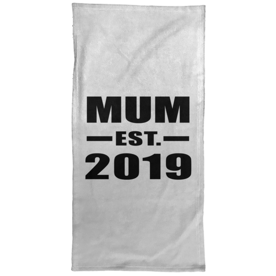 Mum Established EST. 2019 - Hand Towel