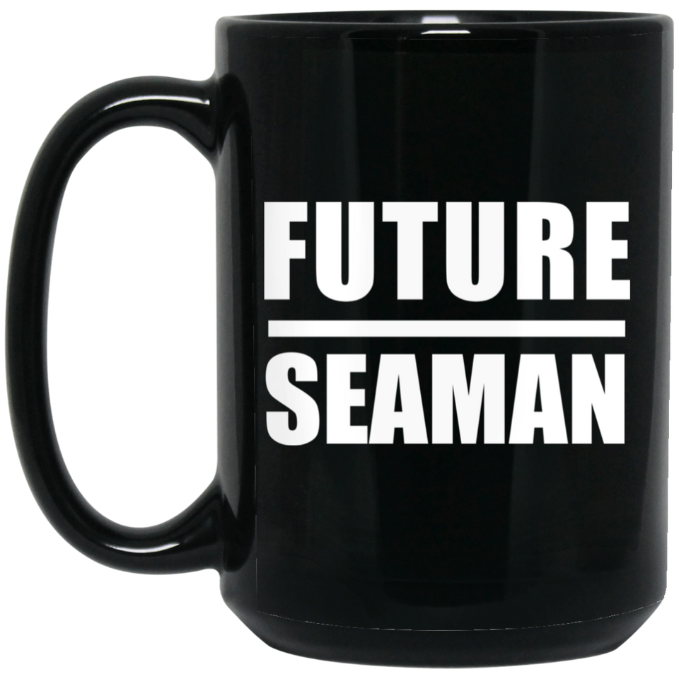 Future Seaman - 15oz Coffee Mug Black