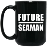 Future Seaman - 15oz Coffee Mug Black