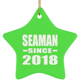 Seaman Since 2018 - Star Ornament