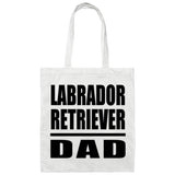 Labrador Retriever Dad - Tote Bag White