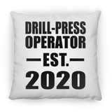 Drill-Press Operator Established EST. 2020 - Throw Pillow