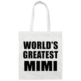 World's Greatest Mimi - Tote Bag White