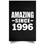 28th Birthday Amazing Since 1996 - Poster Portrait