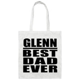 Glenn Best Dad Ever - Tote Bag White