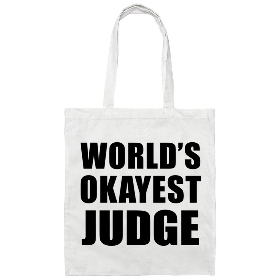 World's Okayest Judge - Tote Bag White