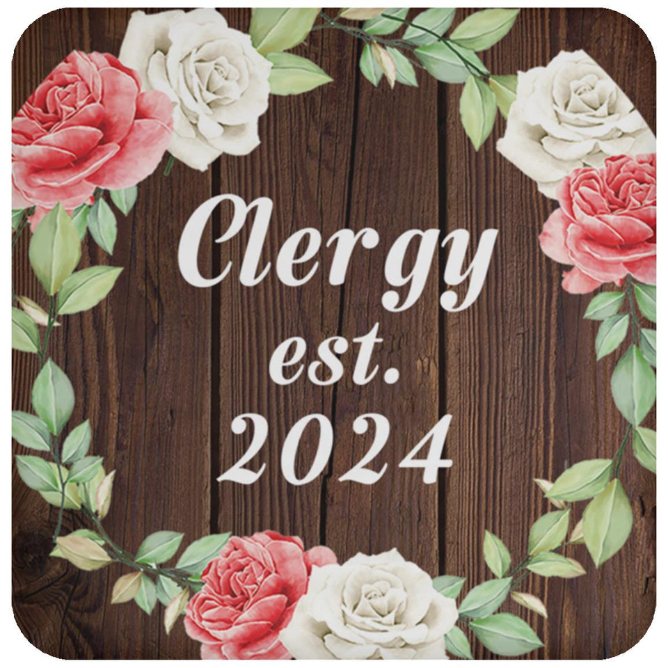Clergy Established Est. 2024 - Drink Coaster A
