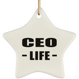 CEO Life - Star Ornament