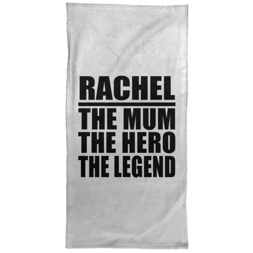 Rachel The Mum The Hero The Legend - Hand Towel