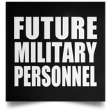Future Military Personnel - Poster Square