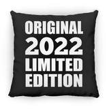 2nd Birthday Original 2022 Limited Edition - Throw Pillow Black